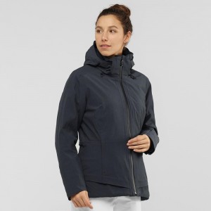 Salomon Arctic Jacket W Skijakker Svarte | 86497-TLKG