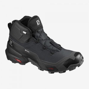 Salomon Cross Hike Mid Gore-Tex Gå Støvler Svarte | 67293-EHWY