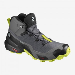 Salomon Cross Hike Mid Gore-Tex Gå Støvler Gray | 04785-GJTR