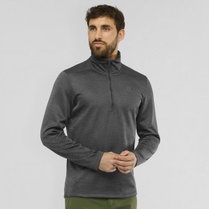 Salomon Essential Lightwarm Seamless Skijakker Svarte | 72436-JYBC