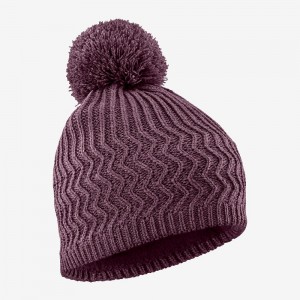 Salomon Kuba Beanie Hatt Lilla | 09143-WYAD