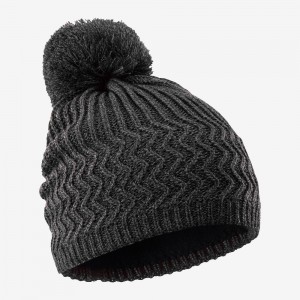 Salomon Kuba Beanie Hatt Svarte | 57812-HUBG