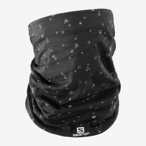 Salomon Neck&Head Light Gaiter Pannebånd Svarte | 89136-FRUT