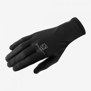 Salomon Nso Pro Glove U Hansker Svarte | 50176-OJBW