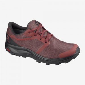 Salomon Outbound Gtx W Trekking Rød | 19485-YKMZ