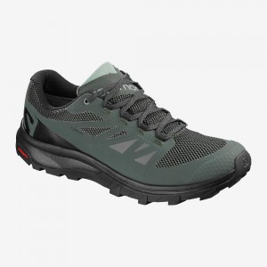 Salomon Outline Gore-Tex Trekking Grønn | 65374-FUSY