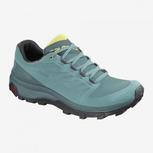 Salomon Outline Gore-Tex Trekking Grønn | 78249-DCEJ