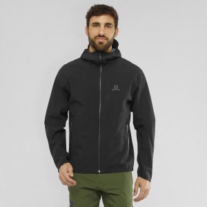 Salomon Outline Jacket M Jakke Svarte | 03752-QKRA