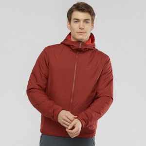 Salomon Outrack Insulated Hettegenser Rød | 01298-LRQA