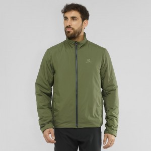 Salomon Outrack Insulated Jacket M Jakke Grønn | 28915-MEIO