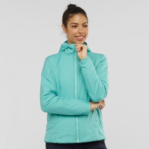 Salomon Outrack Insulated Jakke Grønn | 23019-QLCF