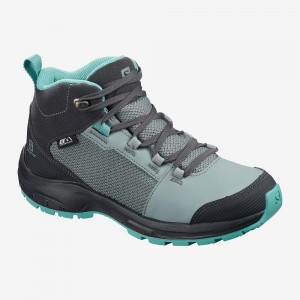 Salomon Outward Climasalomon Vanntette Trekking Grønn | 23490-ALUP