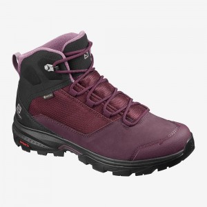 Salomon Outward Gore-Tex Gå Støvler Hvite | 23854-XFPO