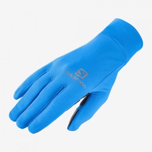 Salomon Pulse Glove U Hansker Blå | 98576-WAOQ