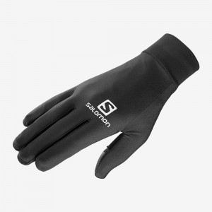 Salomon Pulse Glove U Hansker Svarte | 86495-CLGY