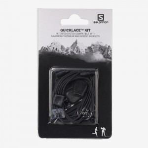 Salomon Quicklace Kit Quicklace Svarte | 94671-VTCA