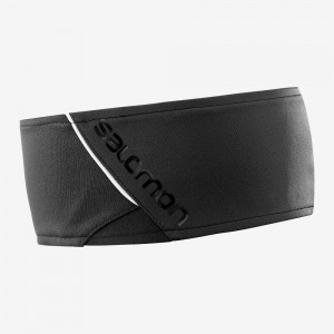 Salomon Rs Headband Pannebånd Svarte | 40512-KGOP