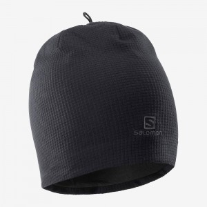 Salomon Rs Warm Beanie Hatt Svarte | 30659-NFVI