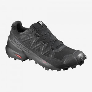 Salomon Speedcross 5 Gore-Tex Trail Løpesko Svarte | 74910-BQKR