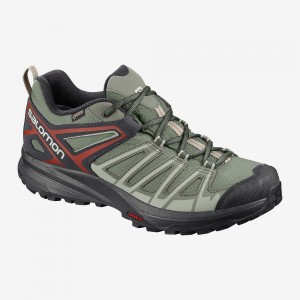 Salomon X Crest Gore-Tex Trekking Grønn | 41938-EQFA