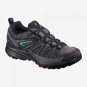 Salomon X Crest Gore-Tex Trekking Svarte | 14302-QCMU