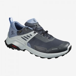 Salomon X Raise Gore-Tex Trekking Blå | 20938-XVAB