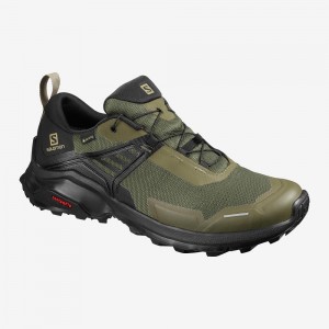 Salomon X Raise Gore-Tex Trekking Grønn | 89130-YSIH