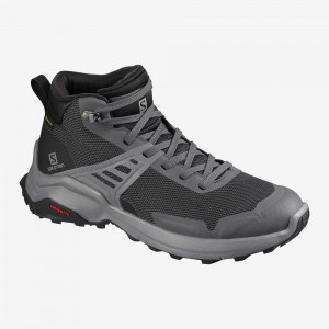 Salomon X Raise Mid Gore-Tex Gå Støvler Gray | 25741-UBXV