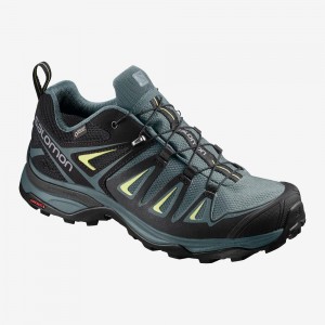 Salomon X Ultra 3 Gore-Tex Trekking Blå | 14357-MAWS