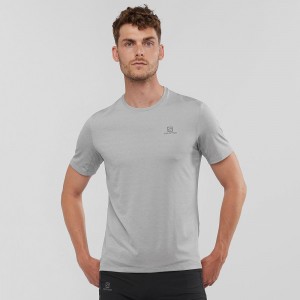 Salomon Xa Tee M Topper Gray | 47629-ECLO