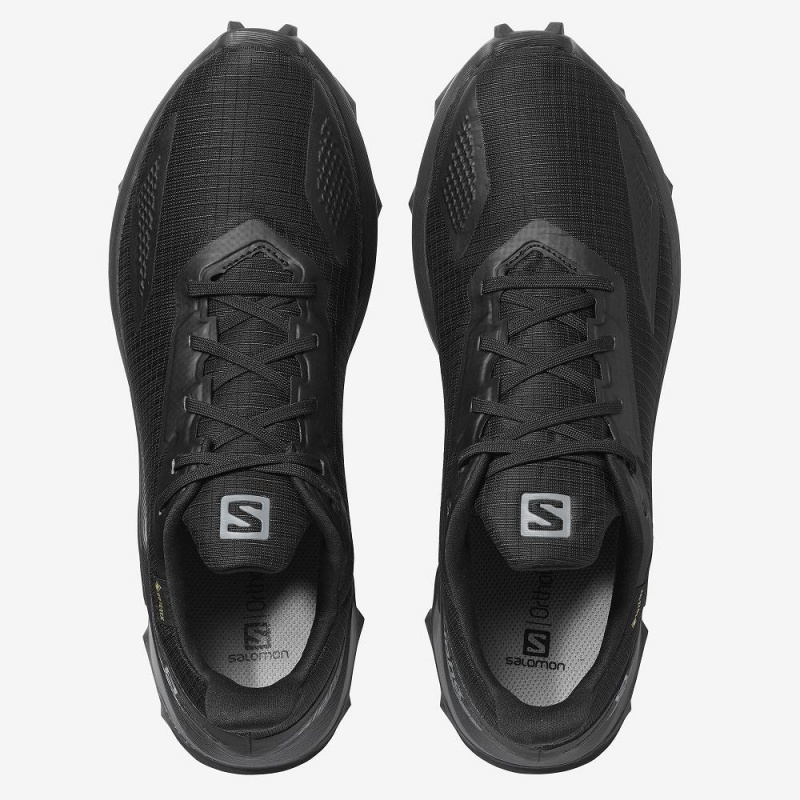 Salomon Alphacross Blast Gtx Trail Løpesko Svarte | 08439-HPCE