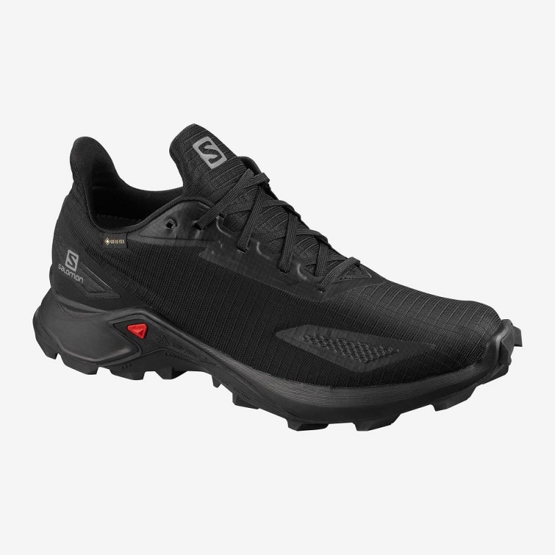 Salomon Alphacross Blast Gtx Trail Løpesko Svarte | 08439-HPCE