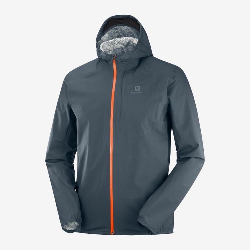 Salomon Bonatti 2.5L Løpejakke Gray | 68731-RMCL