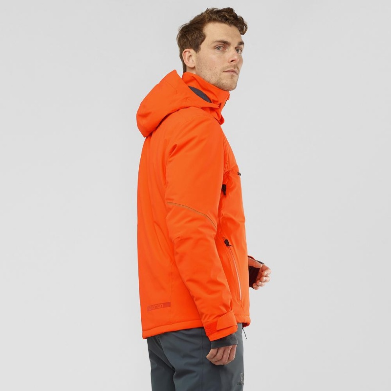 Salomon Brilliant Skijakker Oransje | 74512-TVCN