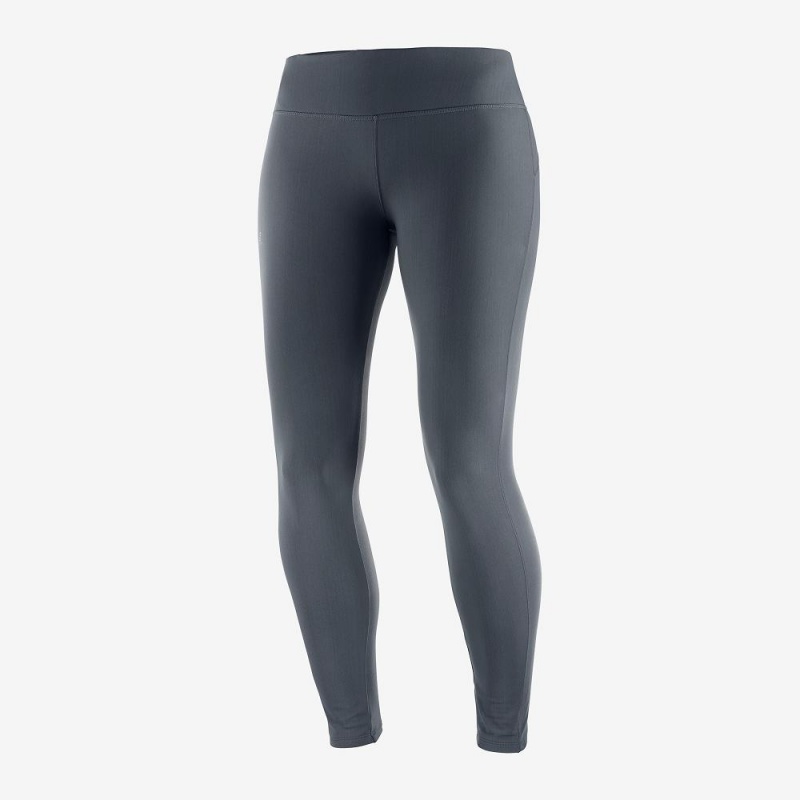 Salomon Comet Warm Tight W Tights Gray | 34852-VQUG