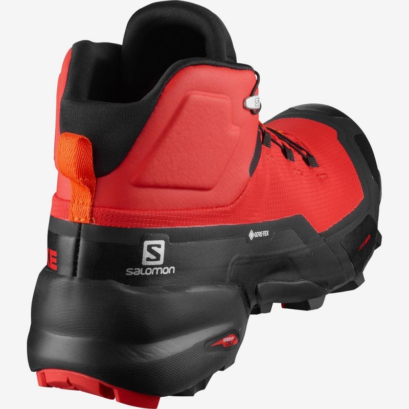 Salomon Cross Hike Mid Gore-Tex Gå Støvler Rød | 79084-TVBI