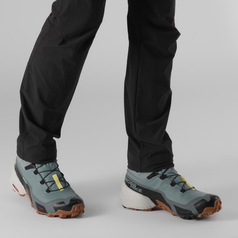 Salomon Cross Hike Mid Gore-Tex Gå Støvler Grønn | 60289-WRMG