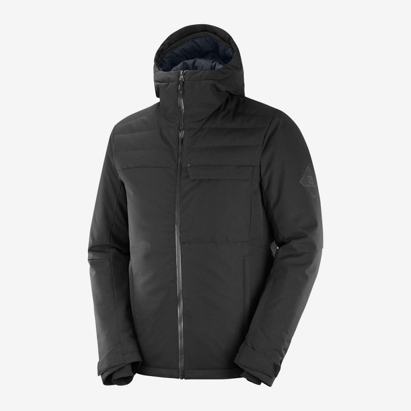 Salomon Deepsteep Jacket M Skijakker Svarte | 95342-ZHOE