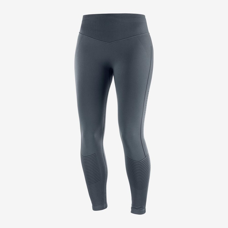 Salomon Elevate Move'On Tight W Tights Gray | 49827-NVOD