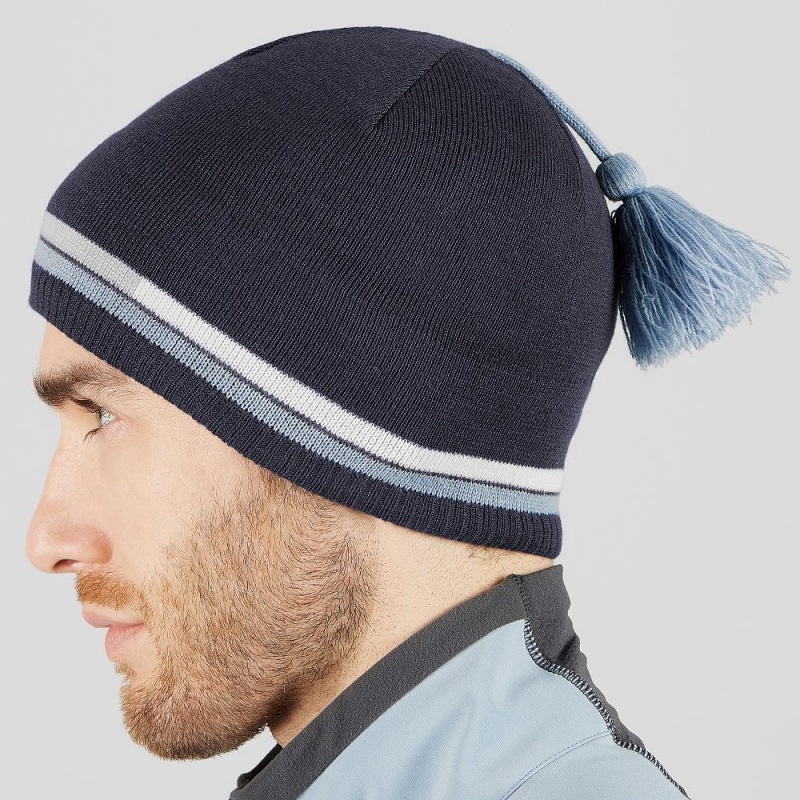 Salomon Escape Beanie Hatt Gray | 41560-WZUL