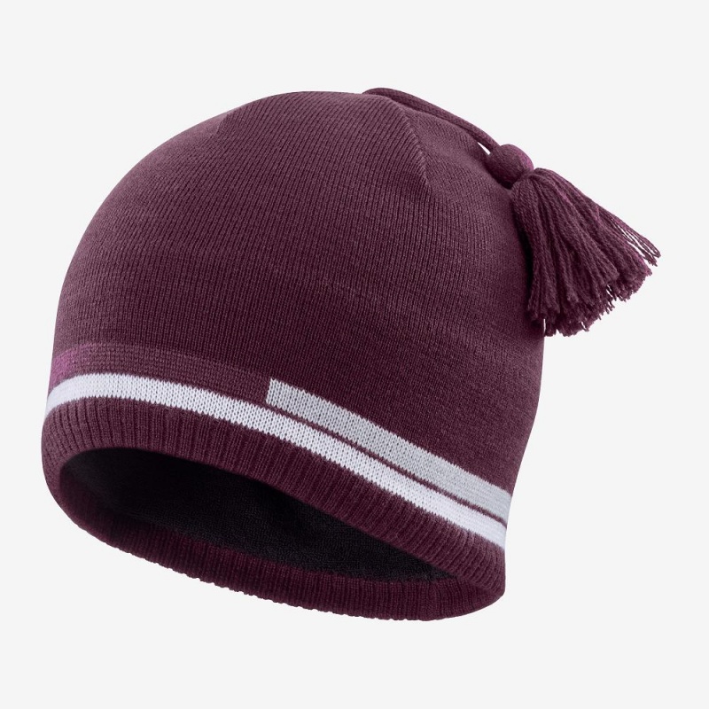 Salomon Escape Beanie Hatt Lilla | 20594-NMDH