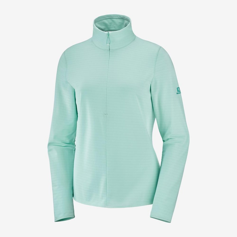 Salomon Essential Lightwarm Pullover Grønn | 89234-AKLQ