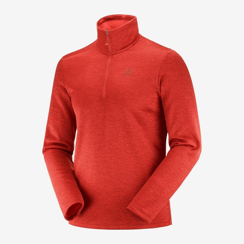 Salomon Essential Lightwarm Seamless Skijakker Rød | 40275-EJMA