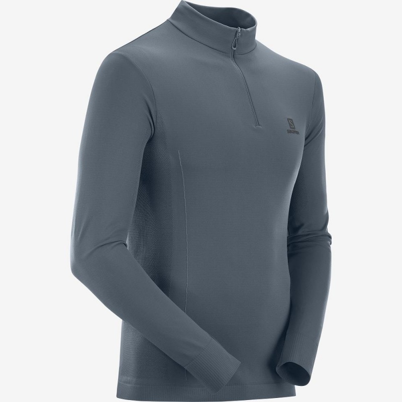 Salomon Essential Seamless Løpejakke Gray | 79150-LIXF