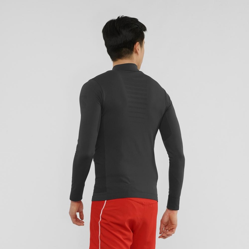 Salomon Essential Seamless Løpejakke Svarte | 71902-EVWL