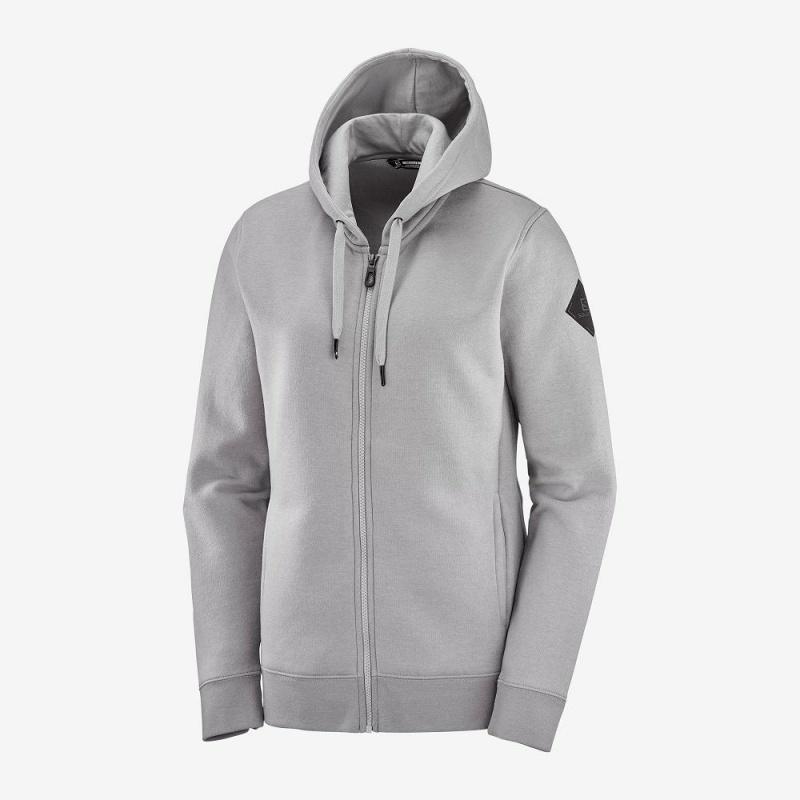 Salomon Essential Warm Hettegenser Gray | 31670-CKRG