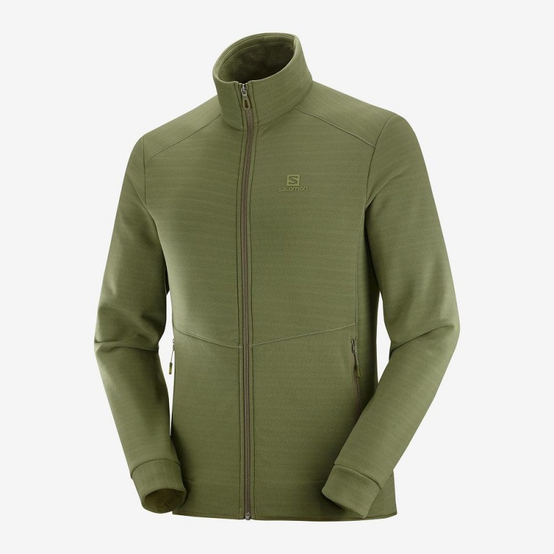 Salomon Essential Warm Skijakker Grønn | 76351-GHSQ