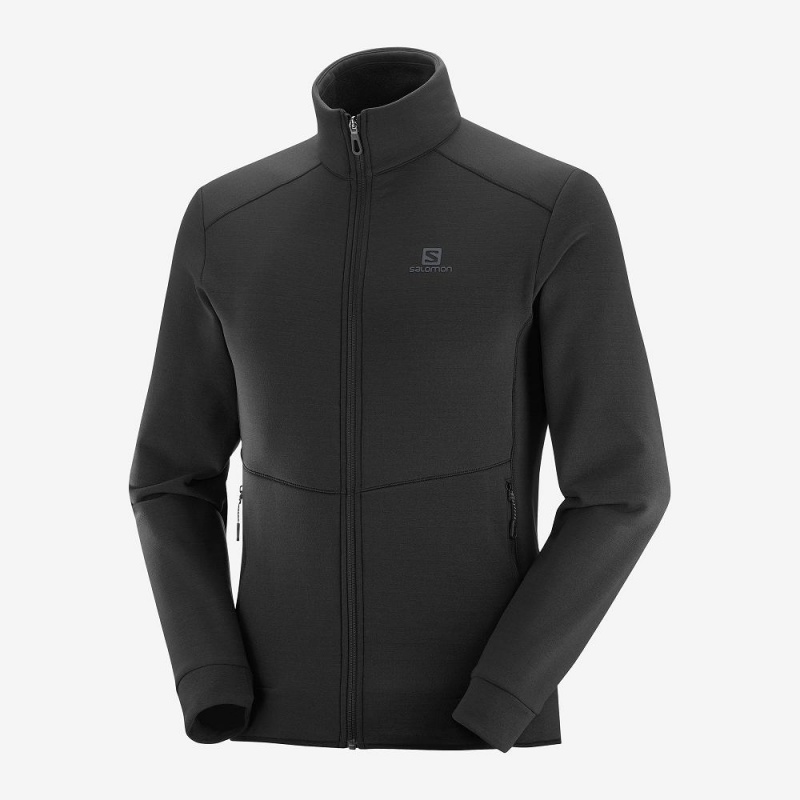 Salomon Essential Warm Skijakker Svarte | 48736-UVBI