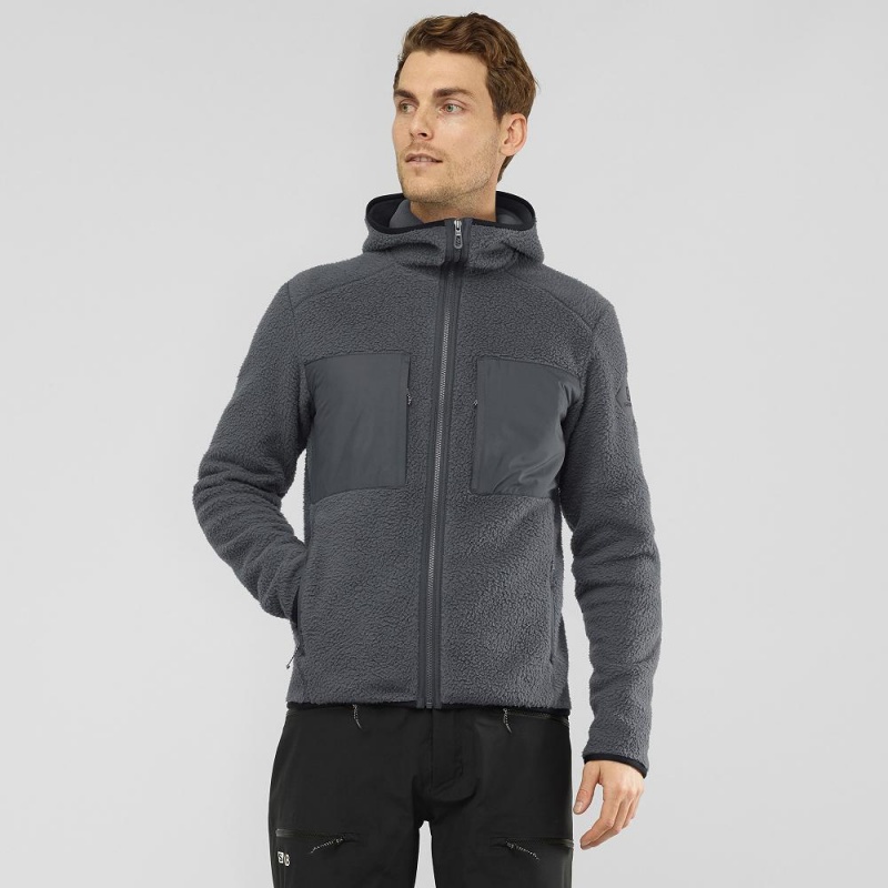 Salomon Essential Warm Teddy Skijakker Gray | 79402-IZAP