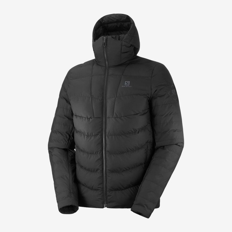 Salomon Essential Xwarm Insulated Hettegenser Svarte | 38076-MTXS